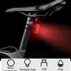 Luzes de Bicicleta, Luzes de Ciclismo, Luzes de Mochila Impermeáveis para Corrida ao Ar Livre, Iluminação para Bicicleta de Estrada, Luzes Traseiras para Mountain Bike, Luzes para Pedalar à Noite