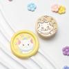 Cabeza de Sello de Cera Yaqi con Diseños de Oso de Dibujos Animados y Gato Mary, Sello Decorativo para Diarios y Regalos, Cabeza de Latón