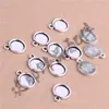 Base de Gema de Tiempo para Accesorios de Joyería DIY Base Colgante Única Tamaño Interno 10-25mm 8352