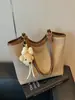 Bolso de axila grande de estilo coreano, casual y relajado, bolso tote simple elegante, bolso de hombro, novedad primavera 2026