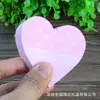 Nota adhesiva con forma de corazón bloc de notas de colores mensaje publicitario de oficina para oficina pegatinas de papel n veces