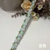 2 cm de Ancho, 9 Colores Disponibles, Encaje Bordado de Mini Rosas, Adorno de Encaje Pequeño Colorido para Ropa Infantil y Accesorios de Hanfu