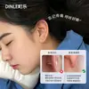 Aretes de aro simples de plata pura S999 con un solo diamante, sensación de lujo ligero y alta gama, aretes que no necesitan quitarse al dormir, cuidado de perforaciones de oreja, aretes de aro, venta al por mayor