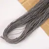 Banda elástica redonda de 0.8-2.0 mm, cordón elástico de látex colorido para joyería, manualidades hechas a mano y pulseras