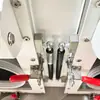 Caja de Guantes de Laboratorio de Acero Inoxidable Cámara de Prueba de Vacío Anaeróbico Anhidro Caja de Operación Industrial Simple de Presión Negativa de Nitrógeno