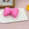 Novo Grande Couro Preenchido com Algodão Laço Joia Fofa DIY Bolsa Desenho Animado Acessórios de Roupa Feito à Mão