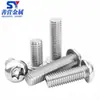 Tornillos Antirrobo de Acero Inoxidable 304 con Columna de Forma Especial Antirremoción M2M3M4M5M6M8M10M12