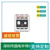 Lámpara de 5054RGB-1.5W, alta potencia, iluminación exterior, iluminación de escenario, luz de estrella KTV, bombillas LED RGB