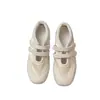 Zapatos de Entrenamiento Alemanes Estilo Francés para Mujer 2026 Nuevo Modelo de Verano con Velcro Suela Suave Lona Casual Slip-On Mocasines Bajos para Mujer