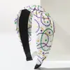 Diademas Nudadas de la Serie de Carnavales Europeos y Americanos Transfronterizos para Mujer, Diademas Personalizadas de Estampado Colorido de Moda, Accesorios para el Cabello de Fiesta y Festival