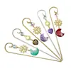 Pingentes de cristal natural transfronteiriços, sinos de vento de cristal para jardim, arranjos de flores para bonsai, espetos decorativos de cristal para o solo, atacado do fabricante