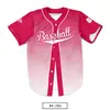 Jaqueta de baseball americana sublimada, casaco esportivo, jersey de softball, camisa de beisebol de competição para homens e mulheres, impressão personalizada