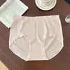 Calcinhas Femininas Plus Size de Cintura Alta para uma Silhueta Mais Cheia, Levanta Bumbum, Controle de Barriga, Respiráveis, Gancho Estendido, Calcinhas Triângulo que Não Apertam as Coxas
