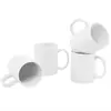 Taza de Cerámica con Impresión por Transferencia de Calor, Taza Recubierta, Logo, Diseño Sencillo, Regalo Transfronterizo, Venta al por Mayor de Comercio Exterior, Taza, Vaso de Agua de Cerámica