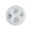 Molde de chocolate de concha de mar concha molde de silicona epoxi espejo molde de arcilla molde para hornear pastel fondant