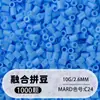 Set de cuentas de 264 colores, 1000 cuentas por bolsa, cuentas de 2.6MM, materiales para rompecabezas 3D DIY, venta al por mayor