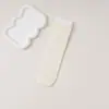 Meias de Renda Verão Finas Meias de Renda Vazadas com Babados Malha Respirável Borda com Babados Meias Femininas Estilo Ballet Meias de Cano Médio