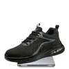 Zapatos aislados Fly-knit, ligeros, protección laboral, anti-aplastamiento, anti-perforación, seguridad 10KV, puntera de plástico, zapatos para electricista de hombre para verano