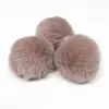 Directamente del fabricante: Bolas de Pelo Falso de Conejo de 8 cm, Accesorios de Bola de Felpa Coloridos para Ropa, Zapatos, Sombreros y Bolsos Hechos a Mano