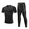 Traje de entrenamiento ajustado para niños, capa base de baloncesto de otoño/invierno para niños, conjunto deportivo, camiseta de manga larga de secado rápido, para fútbol y correr