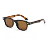 Gafas de Sol de Venta Cruzada Más Vendidas en Amazon para Hombre, Gafas de Sol de Moda Retro Tendencia para Mujer, Gafas de Sol Cuadradas de Gama Alta Europeas y Americanas