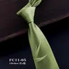 Corbata de 8 cm de ancho con patrón anudada a mano para hombre, Ropa formal de traje de alta gama, Corbata larga para anfitrión de banquete de negocios
