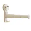 Estante Retráctil para Secar Ropa con Ventosa para el Hogar Balcón Interior y Exterior Dormitorio Colgador de Ropa Viaje Artefacto para Secar Ropa sin Taladro