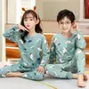 Conjunto de Ropa Interior Térmica con Forro Polar para Niños, Tops y Pantalones de Otoño para Niños, Pijamas Engrosados para Niños, Ropa de Casa de Invierno para Niñas