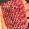 Cuentas sueltas de turmalina, oro verde natural, fresa, cristal, aguamarina, de 2 mm, con corte comercial de fundición Ming, accesorios de joyería con cuentas para hacer tú mismo