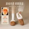 Zapatos de Mujer con Forro de Lana August Lion 2026 Nuevas Botas de Nieve Espesas de Invierno Zapatos Planos de Algodón sin Cordones