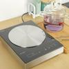 Placa Condutora de Calor de Aço Inoxidável Amazon Acessórios de Cozinha Destacáveis Adaptador para Fogão de Indução Placa de Indução de Transferência de Calor Condutiva Magnética