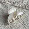 Pinza de garra de acetato estilo coreano Alan, tamaño mediano clásico, para peinados semi-recogidos, accesorio para el cabello tipo pinza de tiburón elegante y exquisito para la parte trasera de la cabeza