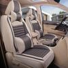 Venta al por mayor personalizado A1 funda de asiento de lino especial para siete asientos coche comercial furgoneta MPV funda de asiento cojín de 7 asientos