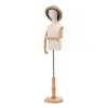 Accesorios de modelo para niños maniquí de medio cuerpo soporte de exhibición de ropa para niños escaparate de tienda de ropa para niños soporte de modelo