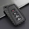Para Lexus Key Case Smart Series Lexus Fibra De Carbono Padrão Silicone Controle Remoto Capa Do Carro Novo Escudo Protetor