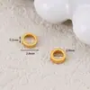 Cuentas Antiguas de Calabaza Chapadas en Oro, Cuentas de Platillo Volador, Cuentas Separadoras, Accesorios para Joyería DIY, Cuentas para Pulseras y Collares, Almohadillas Separadoras