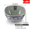 Tazón plato mayoreo melamina imitación porcelana sabor azul y blanco antiguo tazón para mil ramen plato cuchara traje especial hotel restaurante