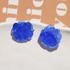 Pétalos de rosa de camelia de verano de 21 mm, parche de resina para bricolaje, accesorios para pendientes, horquilla, funda de teléfono, material al por mayor