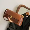 2026 Nova Bolsa Quadrada Pequena de Nicho Francesa Moda Versátil Bolsa Feminina Textura de Alta Qualidade Bolsa Ombro Único Bolsa Baguete de Axila