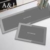 Alfombrilla de cocina absorbente de aceite, antideslizante, lavable, resistente a las manchas, para puerta de entrada