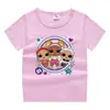2023 nueva ropa infantil, camiseta de manga corta de verano para niños, camisa de algodón para niños y niñas, camiseta de media manga para bebés, top para niños