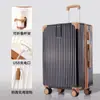 ¡Wow Maleta Personalizada para Estudiantes Mujeres, Trolley de Ángulo Recto Retro Resistente a Rayones Caja con Contraseña, Maleta de Cabina con Marco de Aluminio