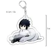 Merchandise de Anime Naruto Chaveiro Pingente de Naruto Chaveiro de Acrílico Versão Q 1-14