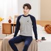 Conjunto de Ropa de Algodón Puro para Niños para Otoño, Conjunto de Ropa Interior Térmica para Jóvenes, Pijamas para Niños, Camisas y Pantalones para Niñas, Prendas Base