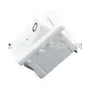 Interruptor tipo barco Kcd1 Blanco de Dos Pines Dos Velocidades Patas Cortas Punto de Cobre Punto de Plata Apertura 21X15Mm Certificado Kc Corea