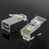 Xianglei Xlep Categoría 5E Blindado Cabeza de Cristal Rj45 Cobre Puro Chapado en Oro Cat5E Conector de Cable de Red de Alta Calidad