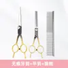 Conjunto de tesouras profissionais para tosa de animais de estimação mais vendido, suprimentos de limpeza e higiene, tesouras de tosa específicas para cães e gatos