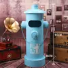 Bote de Basura de Hidrante de Incendio Creativo Retro Estilo Industrial Pie Grande Operado con Pedal Restaurante Arte de Hierro Contenedor Exterior Adornos Americanos Decorativos