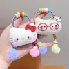 Diadema de Muñeca Divertida de Dibujos Animados para Niños Cuerda de Pelo de Felpa Otoño e Invierno para Niñas Cola de Caballo Alta No Lastima la Cuerda del Pelo Banda de Goma Accesorios para la Cabeza