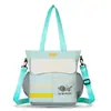 Bolsa de Mão para Tutorias de Alunos do Ensino Fundamental, Bolsa Transversal de Ombro para Alunos do Ensino Médio, Bolsa de Estudo de Grande Capacidade, Bolsa de Artes, Leve e à Prova d'Água